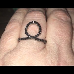 Black Spinel ring